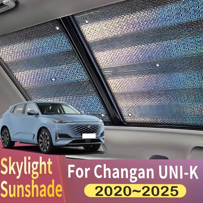 

Sunroof Sunshade Suitable For Changan UNI-K 2020 2021 2022 2023 2024 2025 Car Panoramic Roof Heat Shield Window Sunshade Anti-UV