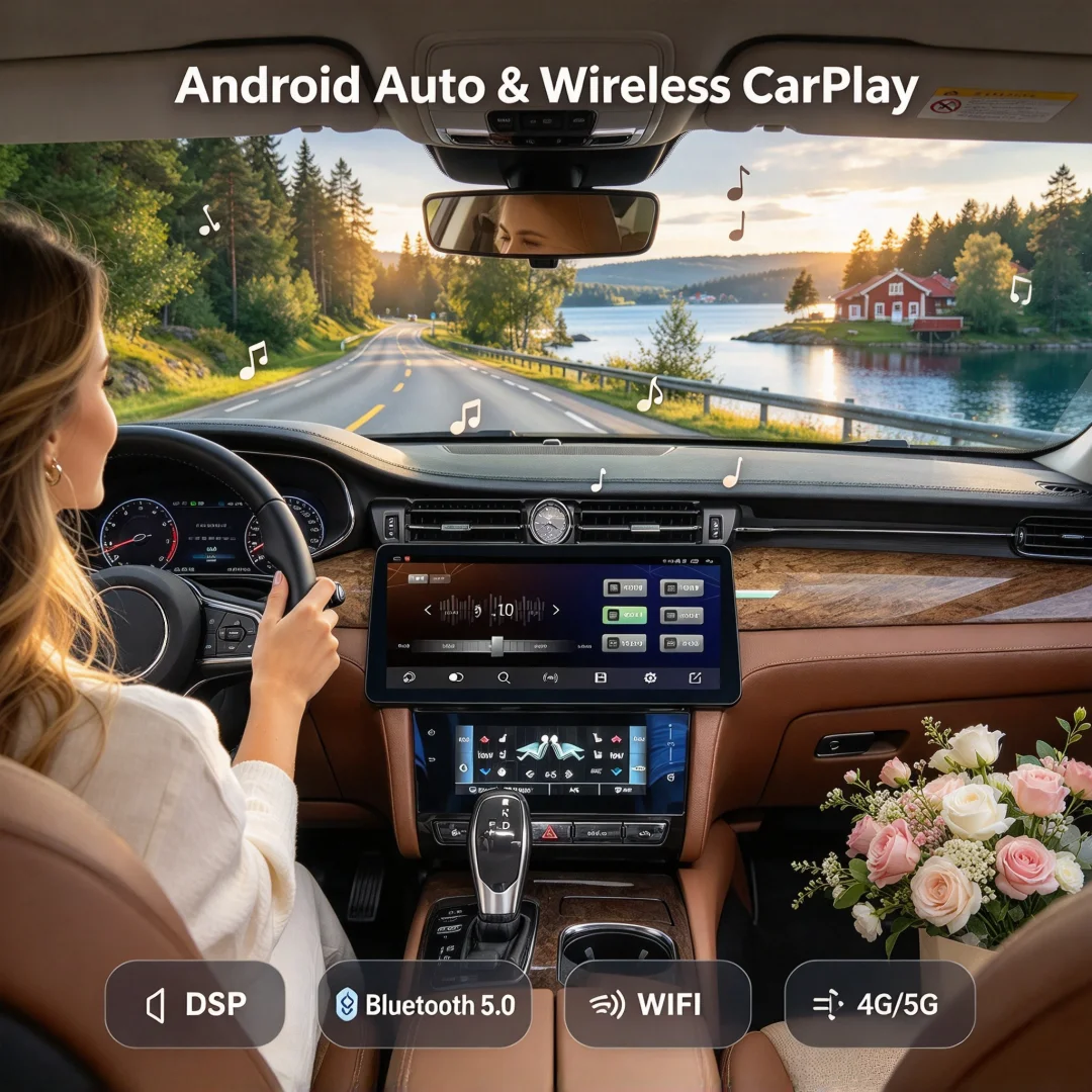 R New Upgrade GPS Navigation Android Car Radio With AC Screen For Maerati Quattroporte 2013 2014 2015 2016 Upgrade 2023 Unit DSP