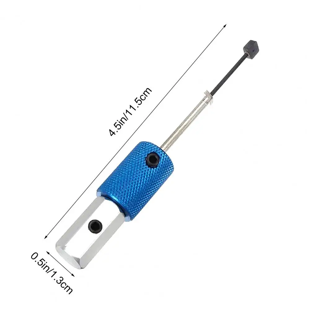 F50 2Pcs Useful Disc Detainers Portable Locksmith Tools Creative Smooth No Burr Disc Lock Puller Tool  Easy to Use