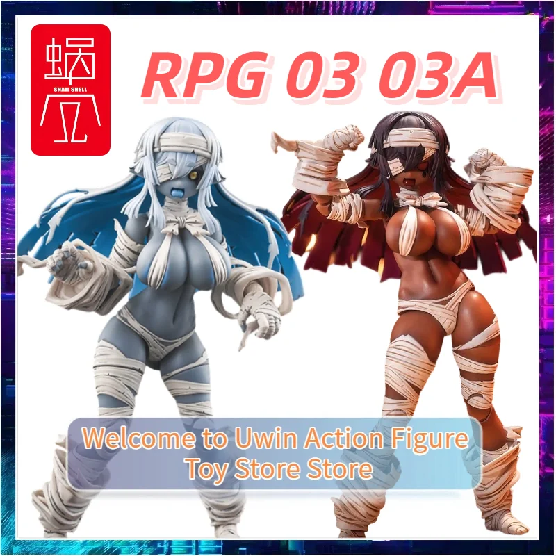 

[Fast Shipping] Spot Snail Shell RPG-03 RPG-03A Resurrector Black Grisa 1/12 Painting Movable Figure Model Toy Collection Gifts