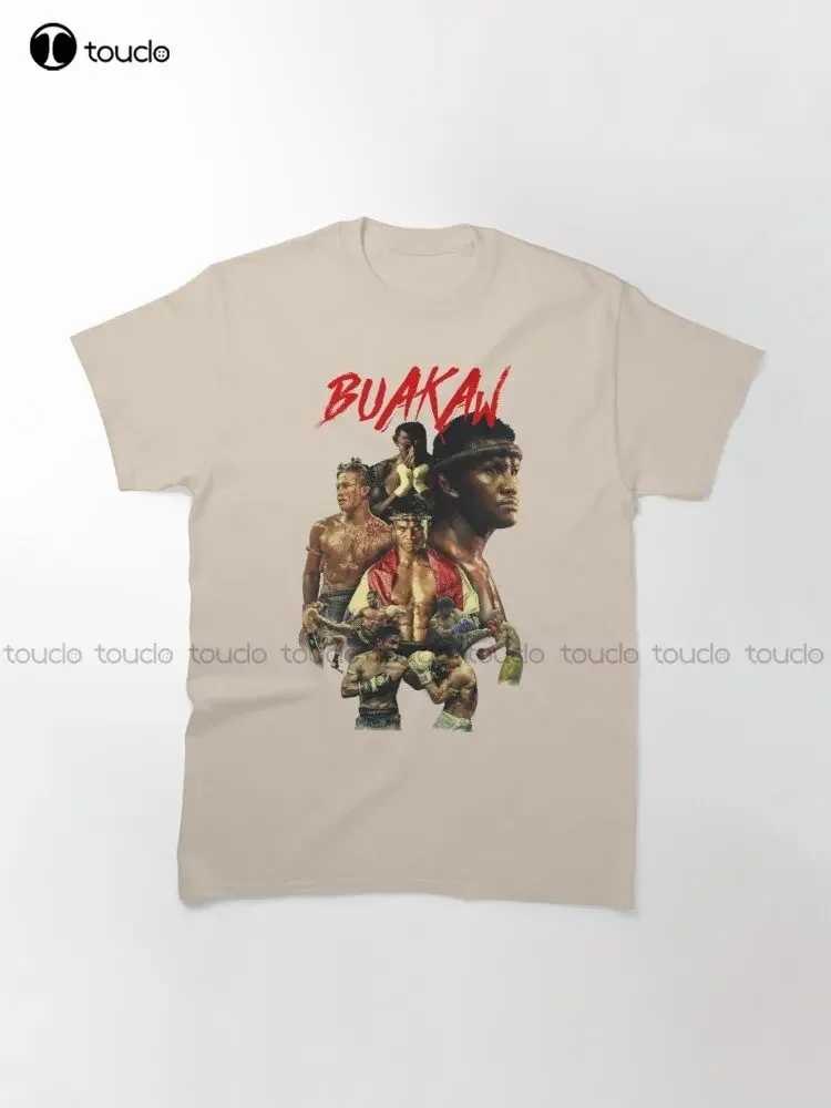 Buakaw Muay Thai Legend Tribute - Original Classic T-Shirt T Shirt Men Outdoor Simple Vintag Casual T Shirts Xs-5Xl Custom Gift