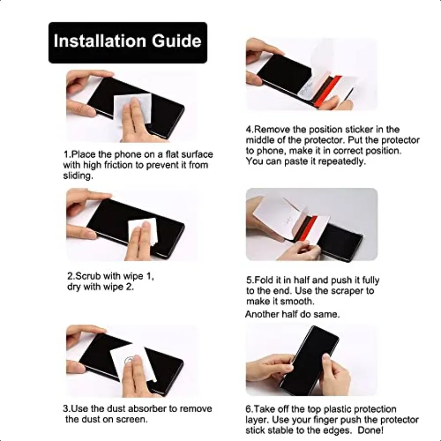 واقي شاشة هيدروجيل لهاتف سامسونج جالاكسي S25 5G 2 قطعة طبقة حماية شفافة ناعمة من مادة البولي يوريثان غير مقسى [واضح H