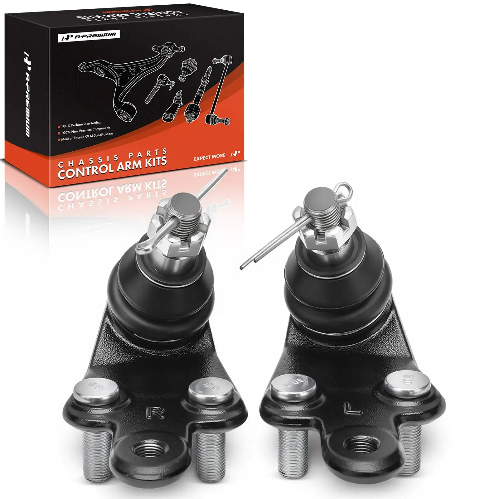 A-Premium 2x Front Lower Suspension Ball Joint for Toyota Camry 2007-2017 Avalon Lexus ES350 2007-2018 ES300h 2013-2018
