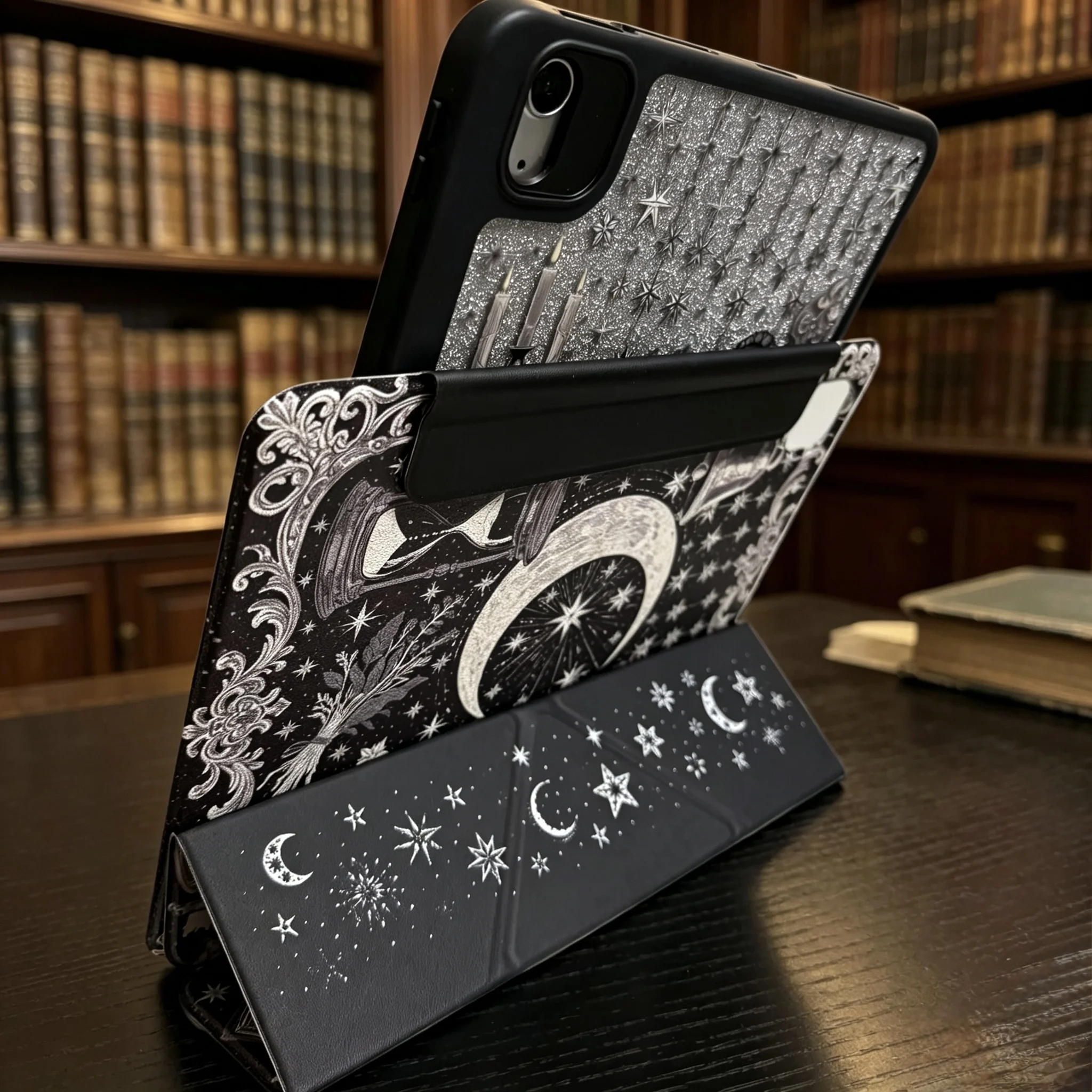 [The Goddess of the Moon and Darkness, Hecate] symbolizes rebirth and protection! Tablet case, detachable magnetic type.