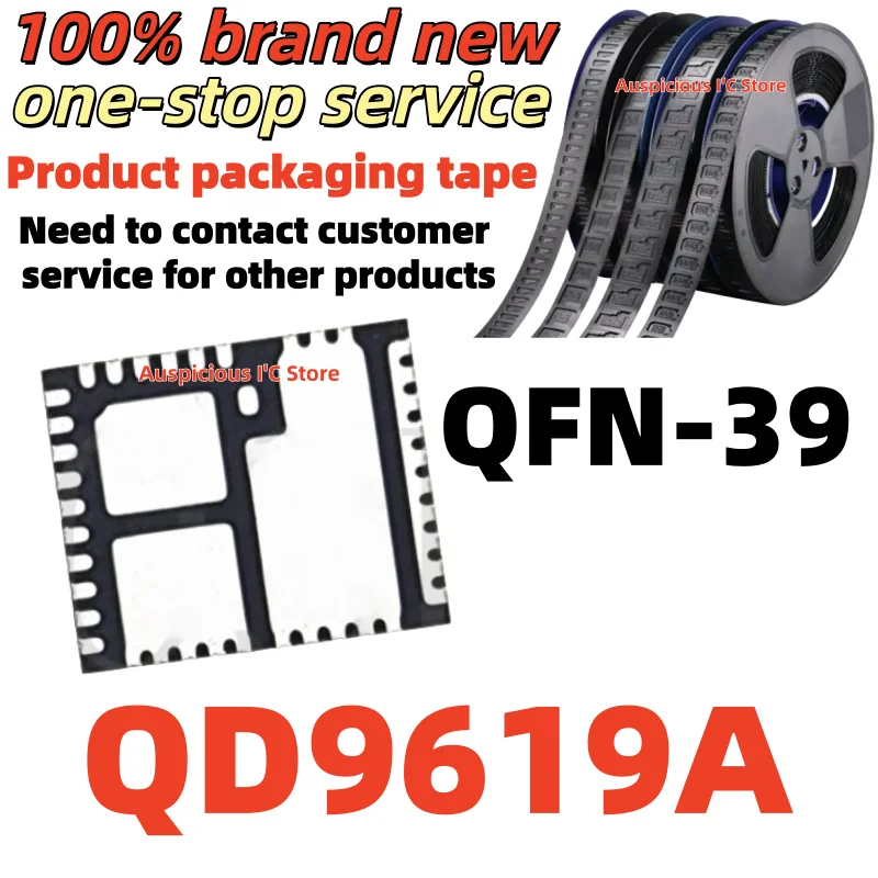 

(2-5pcs) QD9619A QD9619AQR1 QFN-39