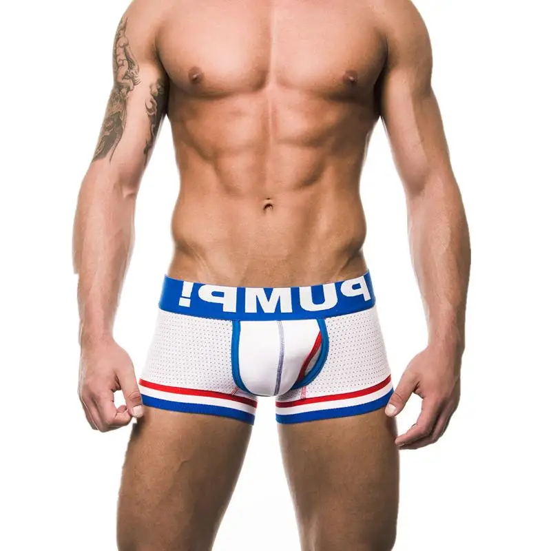 New Men Underwears Boxer Shorts Penis Pouch Men\'s Boxer Trunks Male PantiesMen Fashion Sexy Gay Calzoncillos Hombre