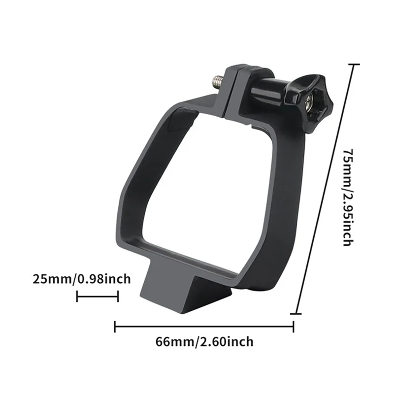 N05R For DJI FLIP Drone Single Fuselage Clip Top Expansion Bracket Adapter Drone Mounting Accessories