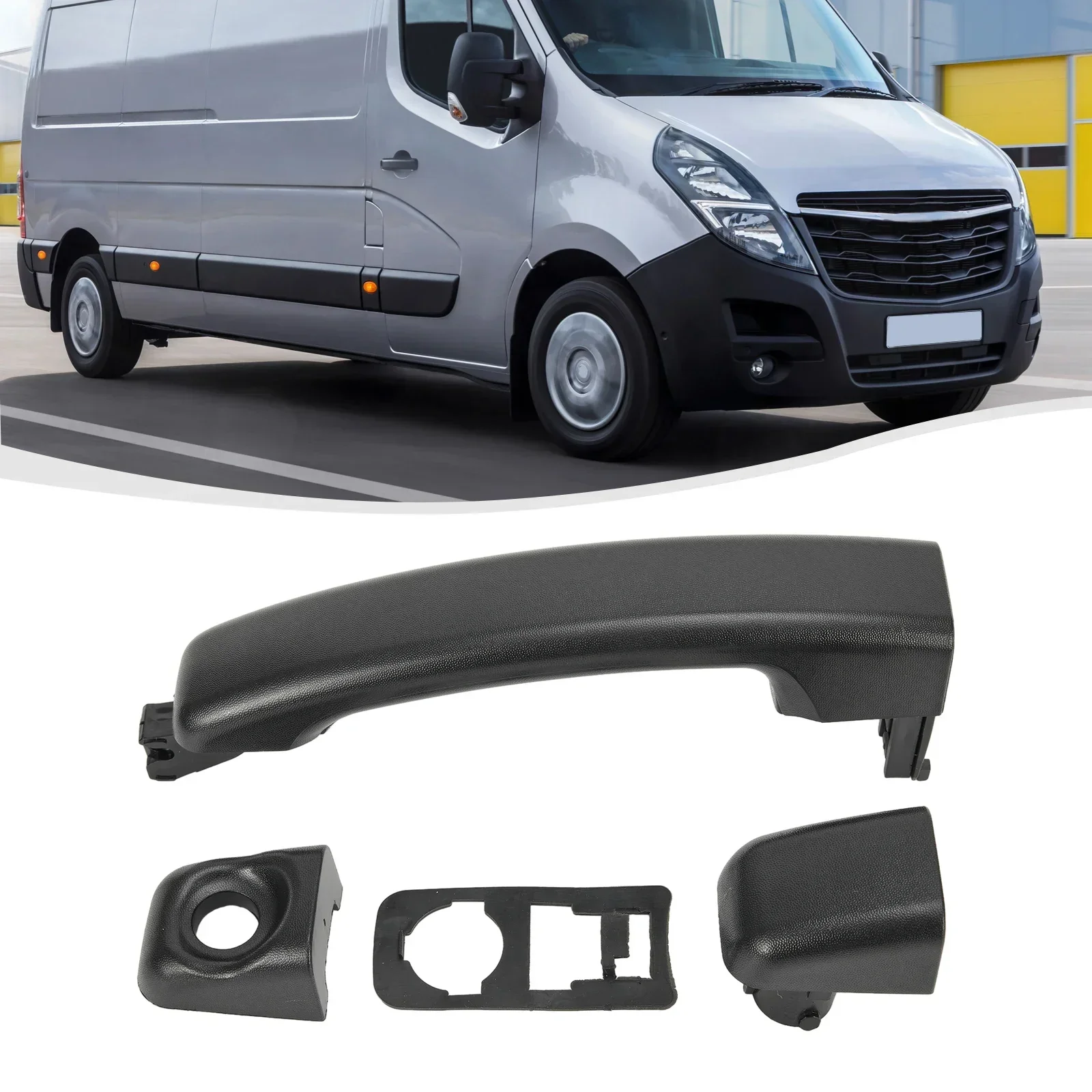 Exterior Sliding Door Handle Front Right Rear Left Replacement 1 Pcs 806073022R Car Accessories For Vauxhall Movano