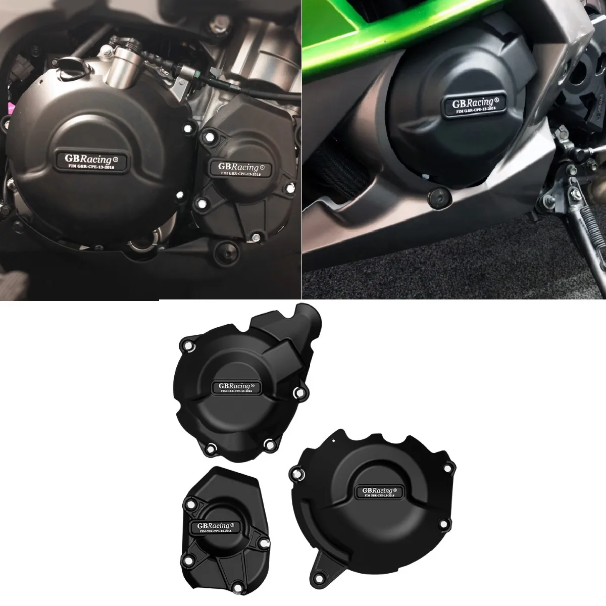 لكاواساكي NINJA1000SX 2020-2024 Z1000 Z1000SX 2011-2020 المحرك الغطاء الواقي غطاء المحرك حماية مجموعة سوينغ الذراع بكرة