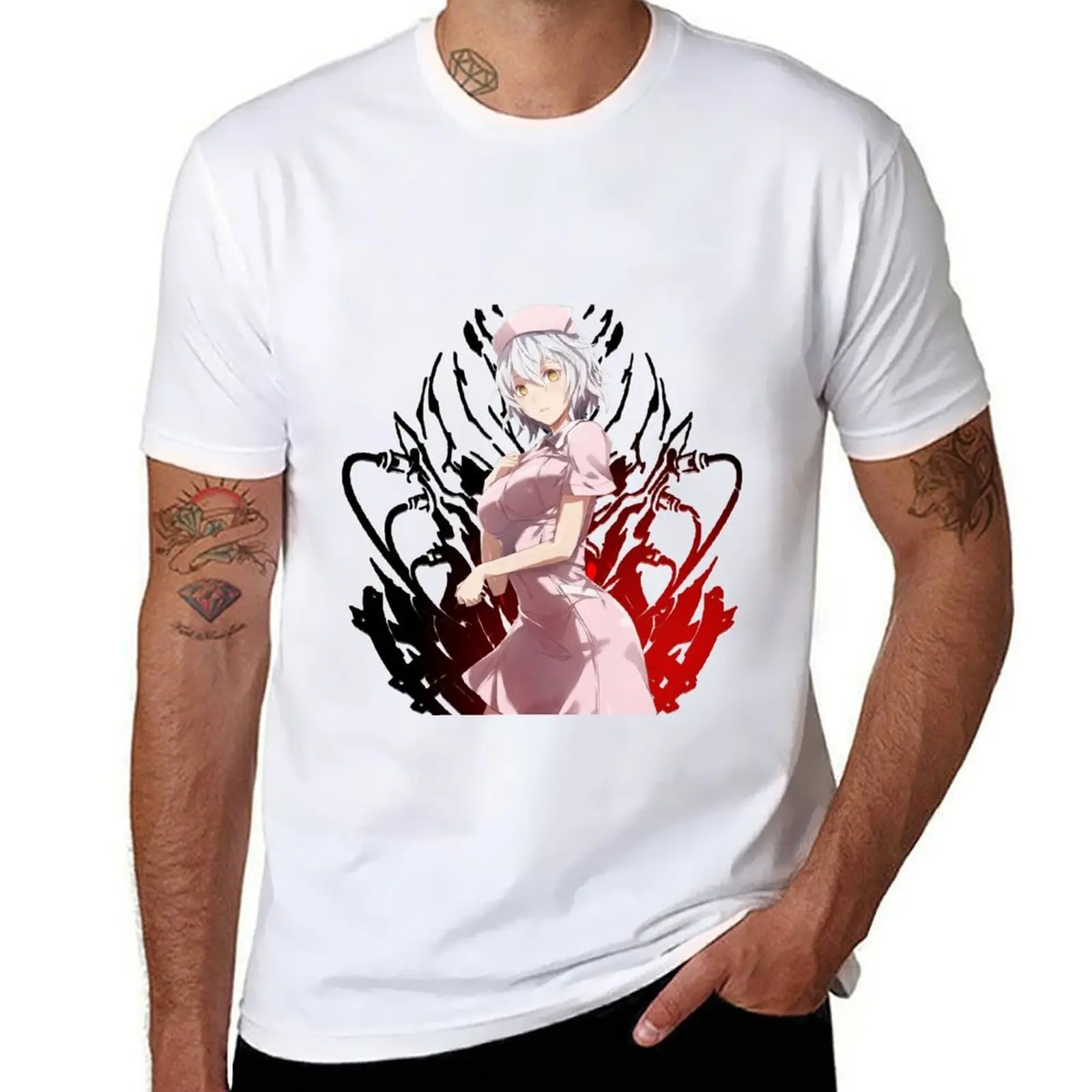

Code Vein Nurse Io T-Shirt t shirt man luxury t shirt custom print T-Shirt