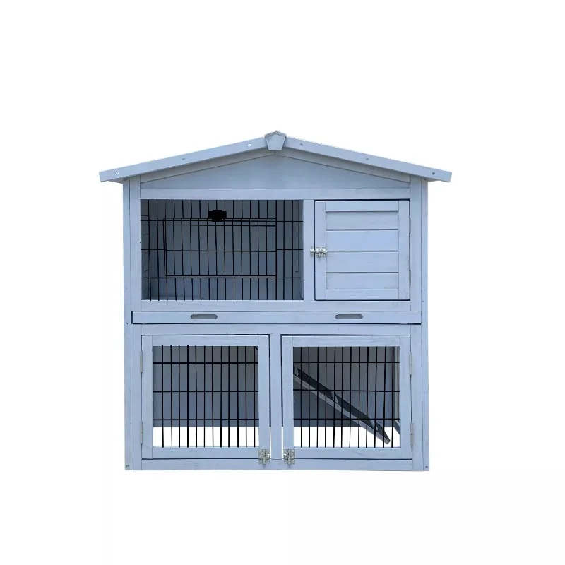 

Durable Outdoor Wooden Rabbit Cage