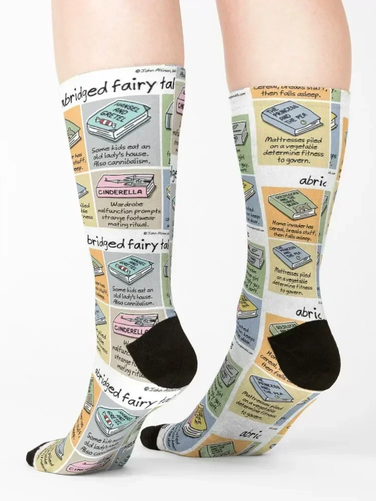 abridged fairy tales Socks Thermal man winter Sports luxury winter thermal Socks For Women Men's