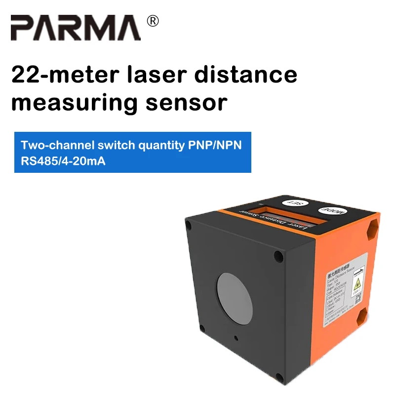 22m TOF Laser Distance Sensor Anti Strong Light Centimeter High Precision Range Module With Digital Display Visible Red Light