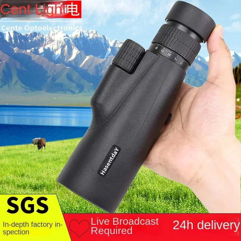 All-optical Variable Power 10-30X50 Low Light Night Vision Monoculars High Definition High Power Outdoor Telescopes