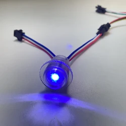 1000pcs 20mm LED point light 12V led bubble 0.3W full color UCS1903 led pixel light For Billboards Stage, And Outdoor Decoration