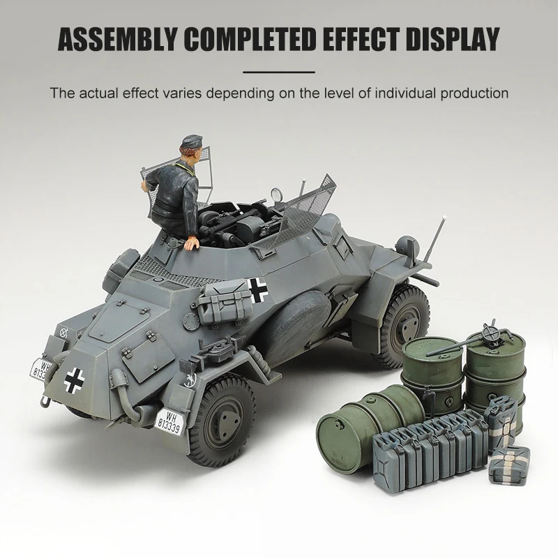 TAMIYA Assembled Model Kit 35270 Sd.Kfz.222 Wheeled Armoured Reconnaissance Vehicle 1/35