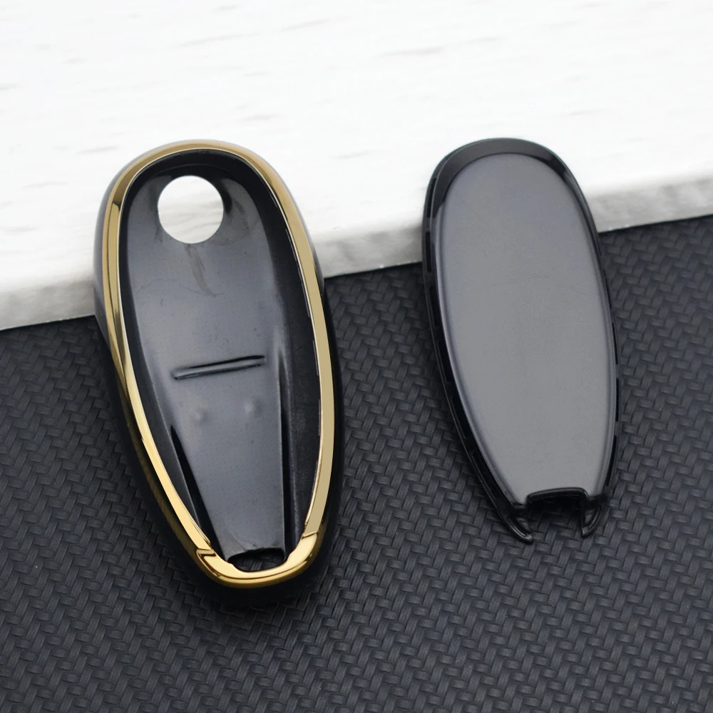 Key Cover Case Key Chain For Suzuki Baleno Ertiga Ciaz Ignis Kizashi Swift SX4 S-Cross Vitara TPU Car Smart Key Case Protector