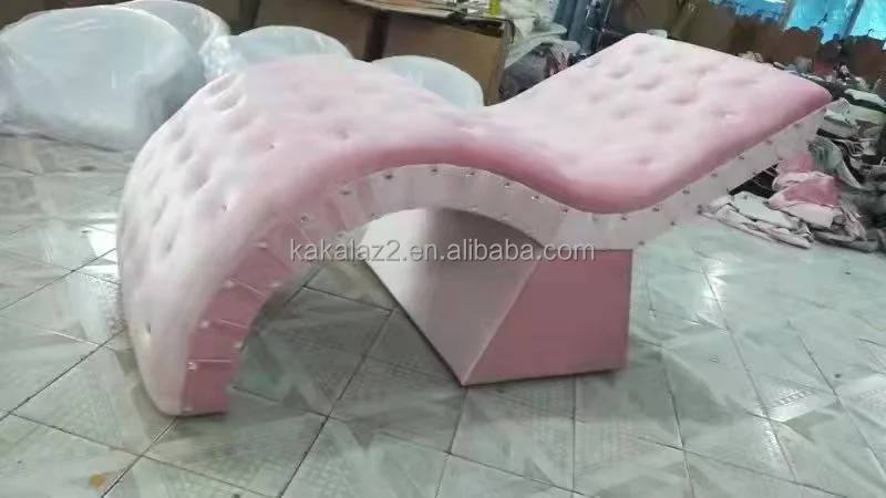 KAKA LAZ Pink Lash Bed Massage Beauty Bed Electric