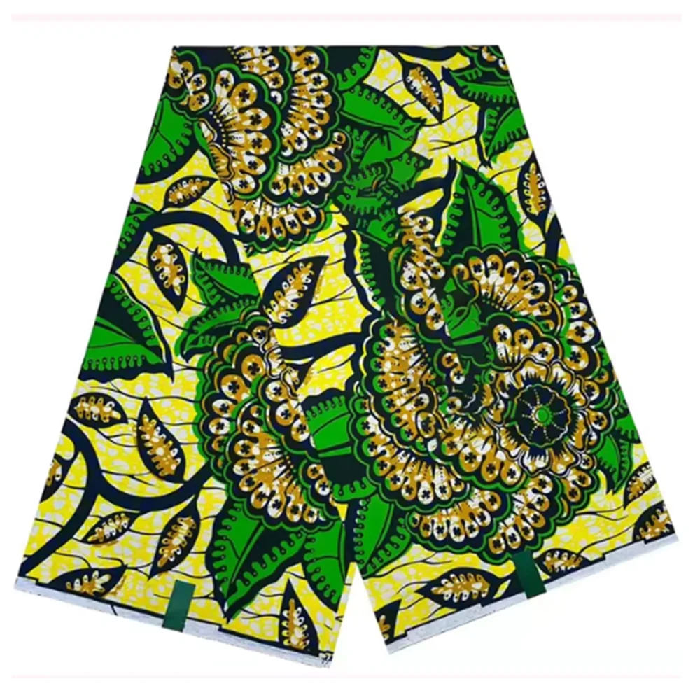 

Veritable Super Guaranteed Real Wax Fabric Soft Real Dutch Hollandais Original Pagne Africa Dress 100% Cotton Wrapper Loincloth