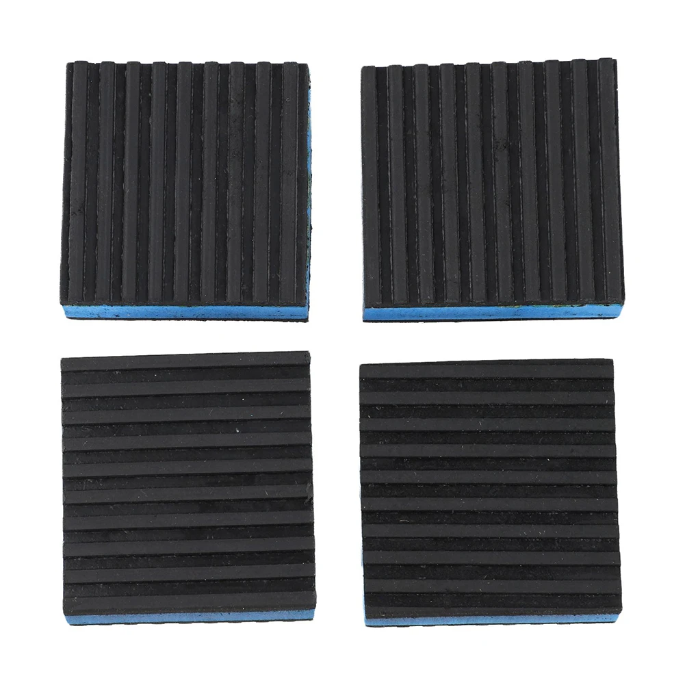 4 Pack Rubber Eva Shock Absorption Pads 150 by 150 by 22 mm Heavy Duty for Washing Machines Compressors and Dryers