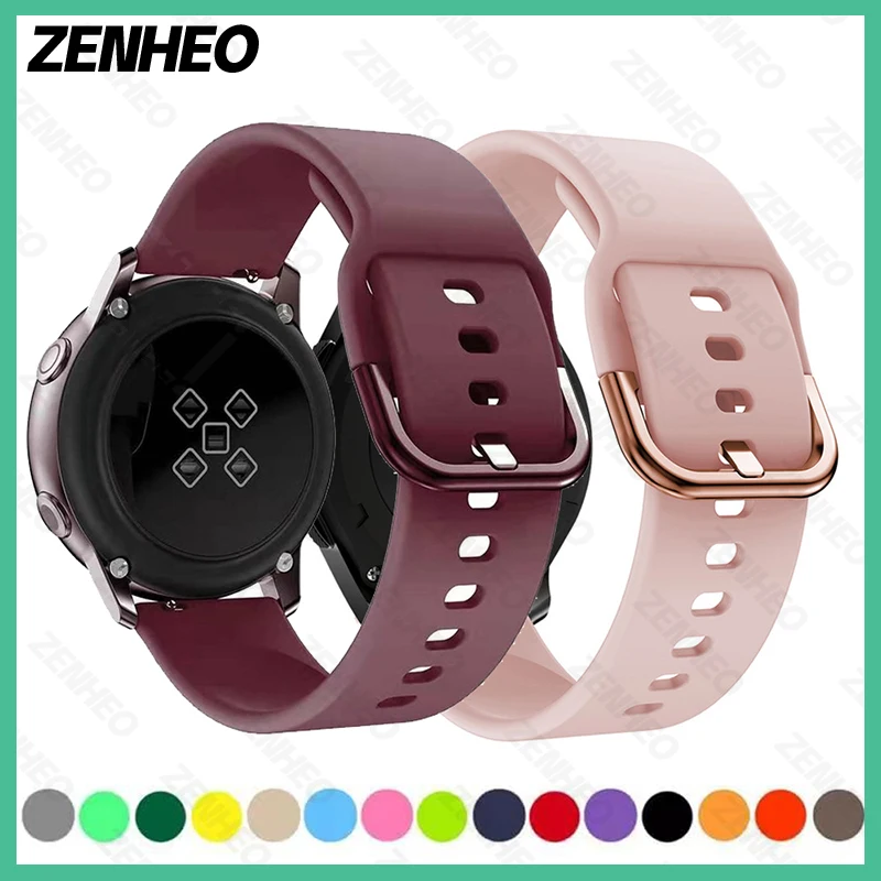 

22mm Colorful Soft Silicone Sport Strap For Garmin Forerunner 745 Bracelet For Forerunner 965 265 255 Music/Vivoactive 4/VENU 2