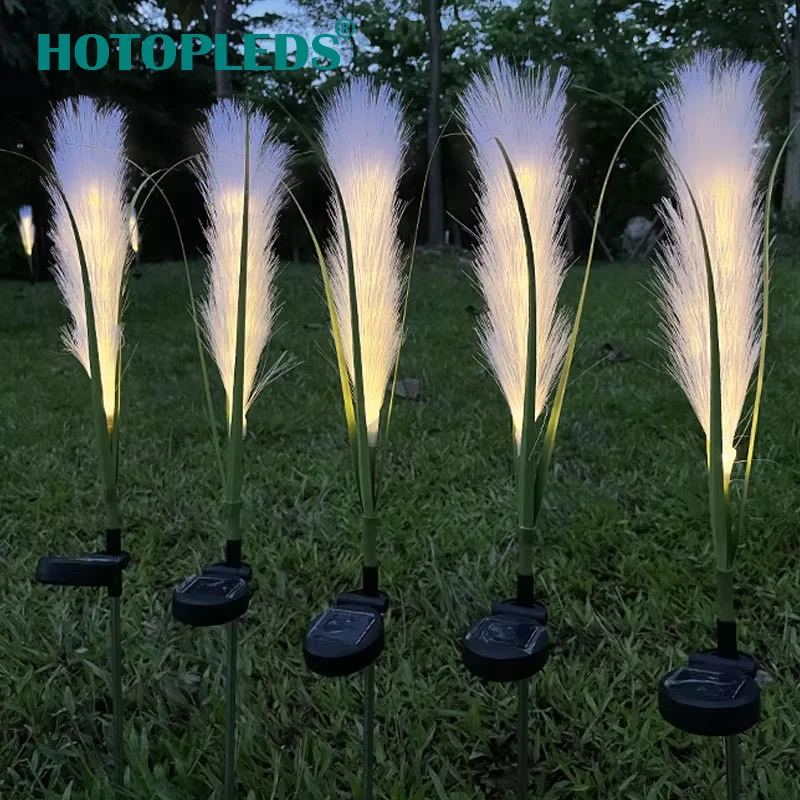 

Outdoor Waterproof Lawn Light LED Solar Garden Reed Lamp Solar Power Light Yard Christmas Decoration Path Lighting Decor