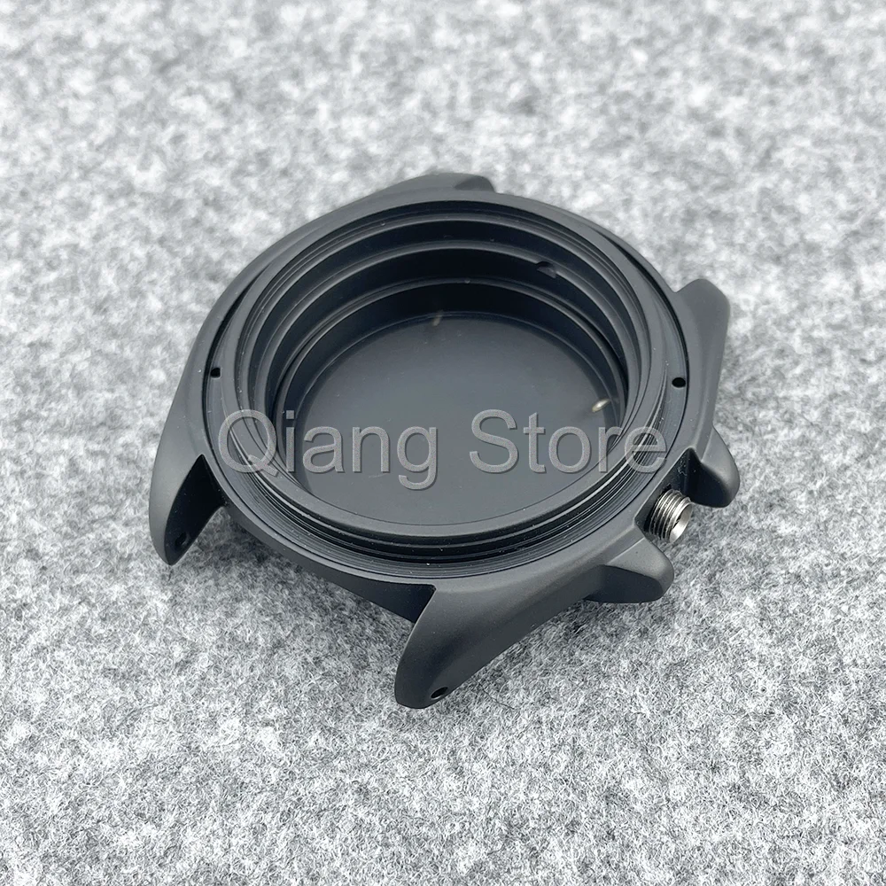 High Quality Matte Black SRPD/SKX007 30ATM Crown 3 Case Mod Parts Case Back 316L Stainless Steel