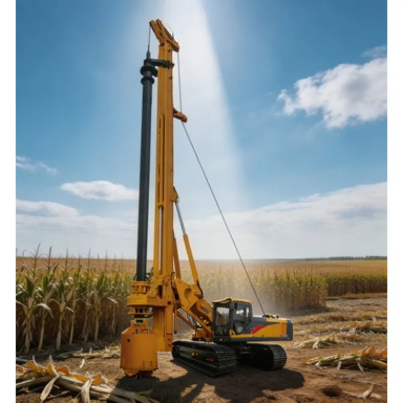 For Bridge Foundation XR240E Rotary Drilling Rig Drill Rig Hydraulic Machine 70m Depth for Construction Work