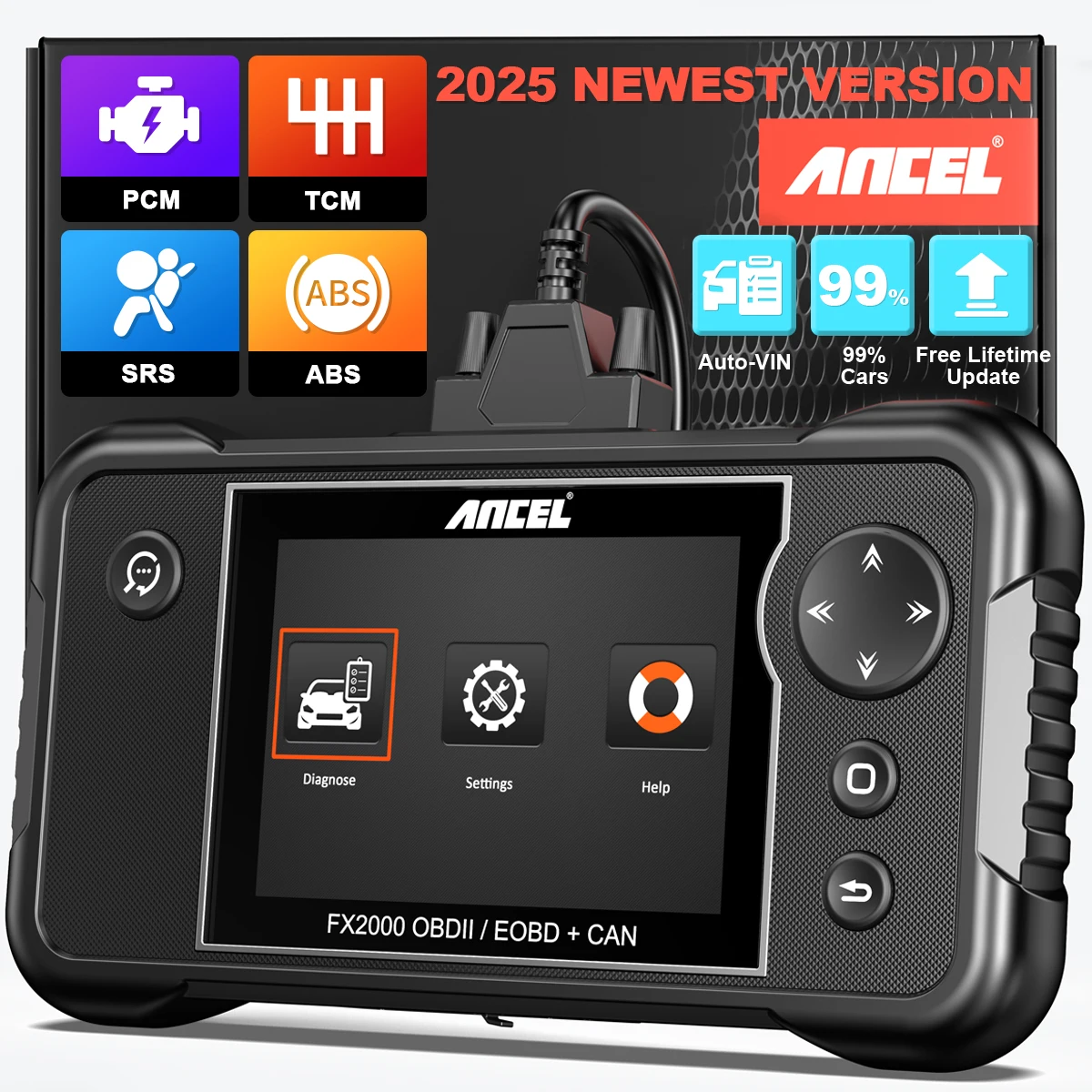ANCEL FX2000: El Escáner OBD2 Profesional que Transformó Mi Diagnóstico Automotriz