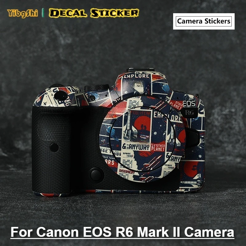 

Для Canon EOS R6 Mark II Наклейка для камеры Защитная наклейка на кожу Виниловая пленка Защитная пленка от царапин R62 R6M2 R6 II Mark2