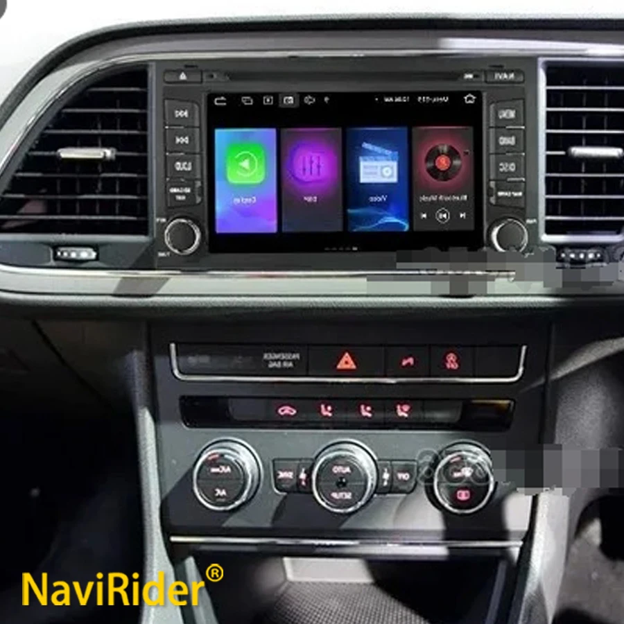 Android 14 Car Radio Autoradio Carplay DVD For 2016 Seat Ibiza Seat Leon 3 MK3 2012-2020 RHD GPS Stereo Multimedia Video Player