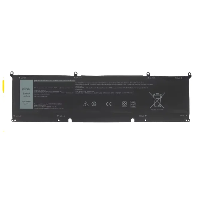 69kf2 for dell alienware m15/17 r3 r4 r5 g15 5510 5511 laptop battery 7167mah
