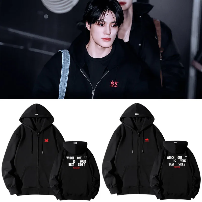 

Толстовка с капюшоном NCT Sub-Unit JNJM Roh Tae Min Dong Ni Fce Lined Hoodie Jaet Spring Autumn ex, удобная, дышащая, для весны и осени