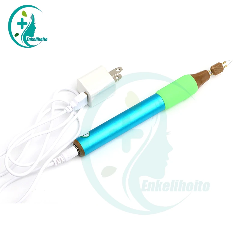 Electrocoagulation cautery instrument eyelid cutting pen Hemostat Charging Double Eyelids Tool