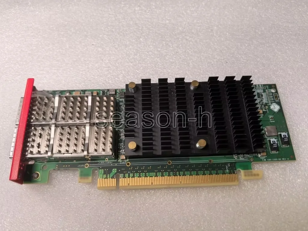 T62100-LP-CR Dual port 2x QSFP28 PCIe 100Gbit network card