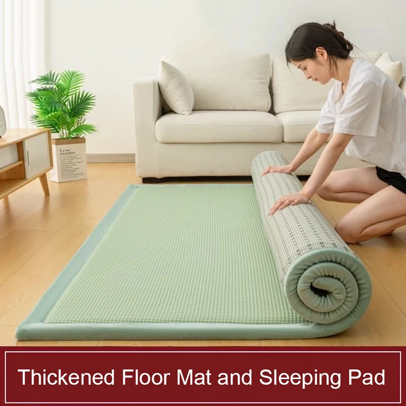 3CM Thick Tatami Bean Bag Mattress Home Bedroom Carpet Nap Mat Soft Pad for Floor Sleeping Ideal for Casual Relaxation And Decor