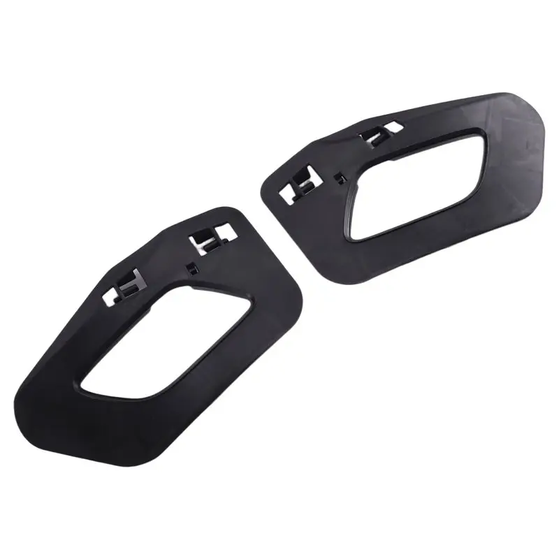 ABTD-Bezel Left& Right Cover Headlight Cleaning Spray Nozzle Cover Bracket Plate 31353224& 31353225 For Volvo 2012- 2018