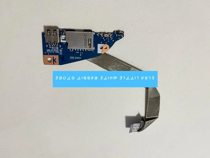 FOR LENOVO YOGA 530-14IKB USB SD CARDER POWER BUTTON BOARD W CABLE NS-B601 EYG10