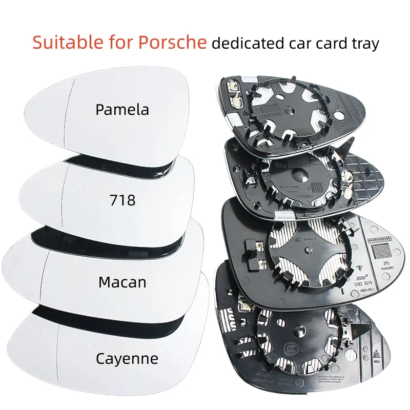 

For PORSCHE Panamera/Macan/Cayenne /Boxster /Cayman Series High quality wide angle car heated door mirror glass
