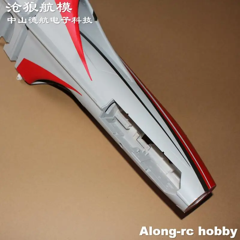 Freewing EPO طائرة مزودة بجهاز للتحكم عن بُعد Avanti S V2 80mm EDF قطع غيار الطائرة النفاثة-أجزاء استبدال إصلاح أجزاء جسم الطائرة الرغوية الحمراء