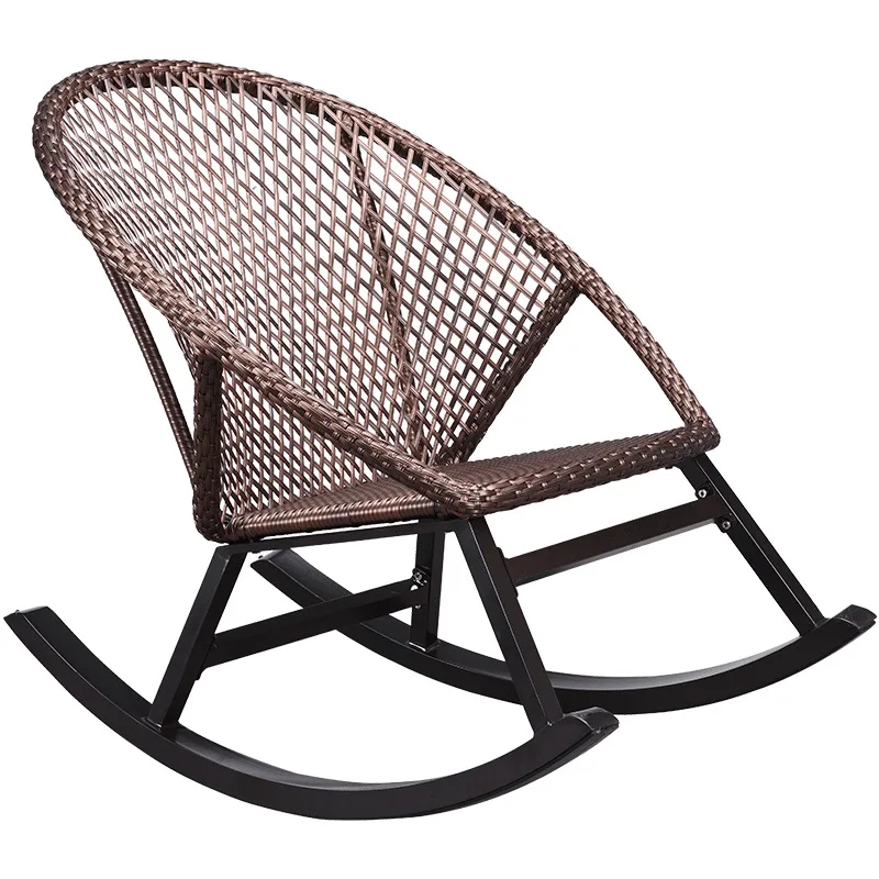 

Balcony, rocking chair, household, rattan chair, rocking, lazy rattan weaving