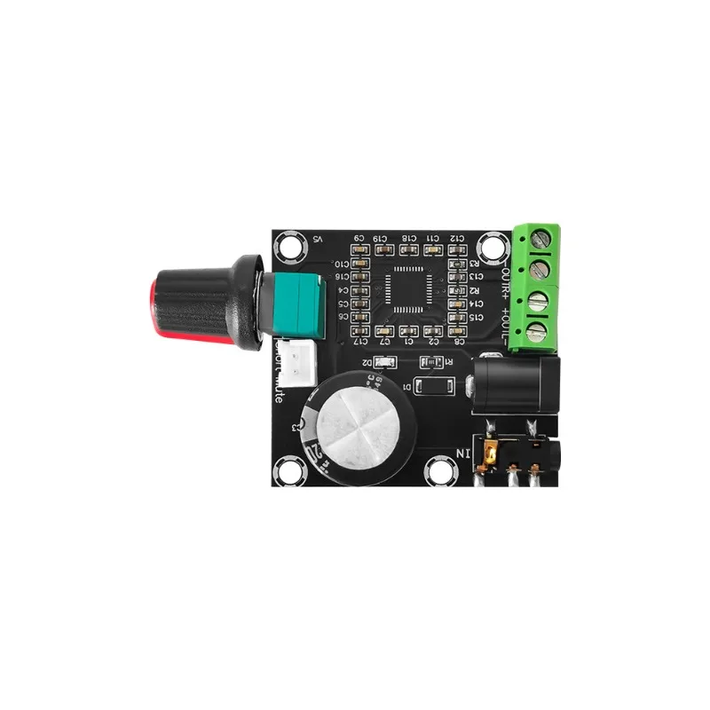 PAM8610 Module, Dual Channel 12V High Definition Power Amplifier Board Class D, Pure Digital Power Amplifier 15W * 2 High Power