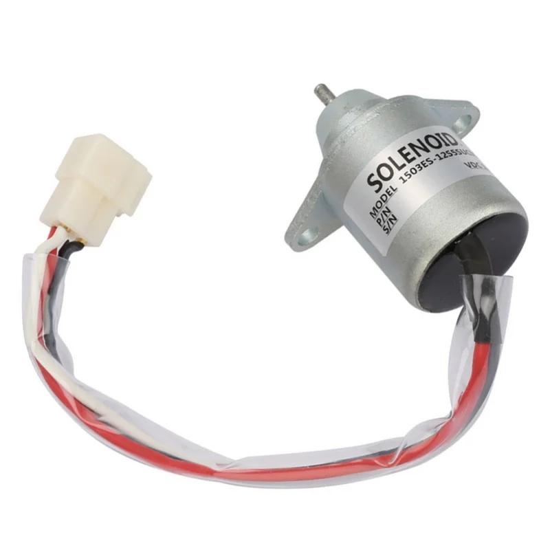 12V Diesel Fuel Engine Shut Off Stop Solenoid Valve Replacement Kit 1503ES-12S5SUC5S