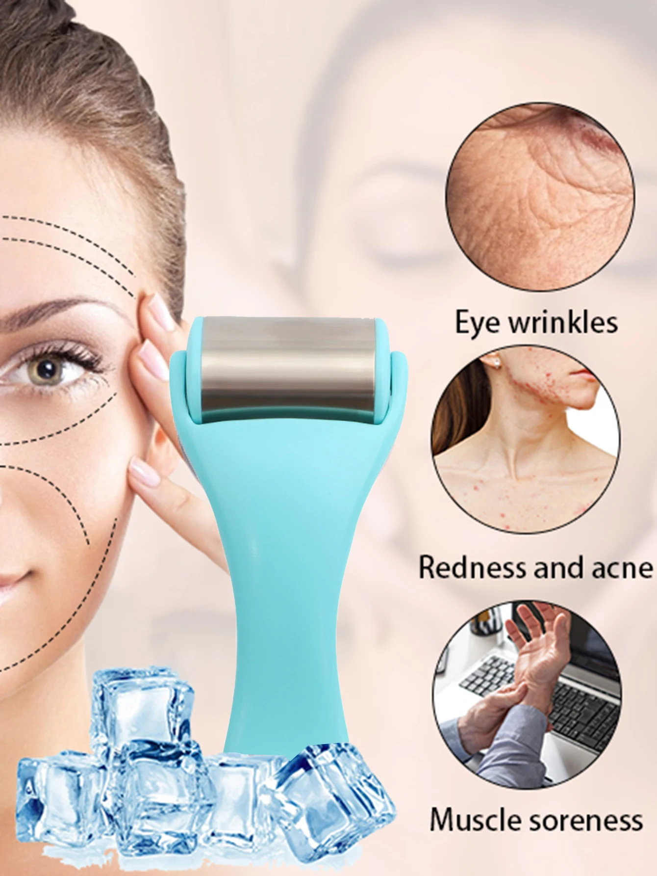 Roestvrijstalen gezichtsmassag - Skincare Routine recensie en prijs