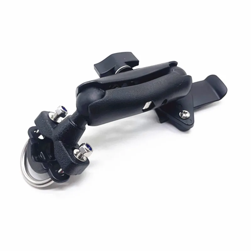 U-بولت حامل للدراجات النارية قوس حامل جبل مزدوج المقبس الذراع ل غارمين GPSMAP أسترو ألفا أوريغون رينو إتيركس غس اكسسوارات