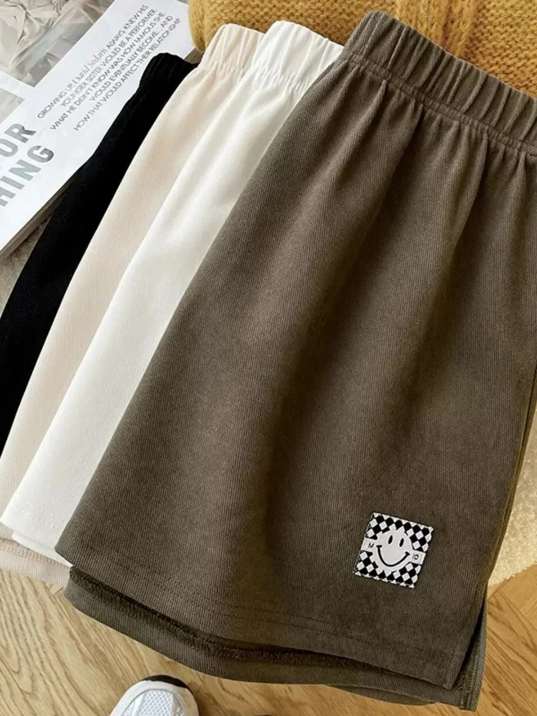 

Корейская юбка трапециевидной формы с высокой талией для женщин, универсальная утягивающая юбка для похудения, закрывающая ягодицы, большие размеры, эластичная талия