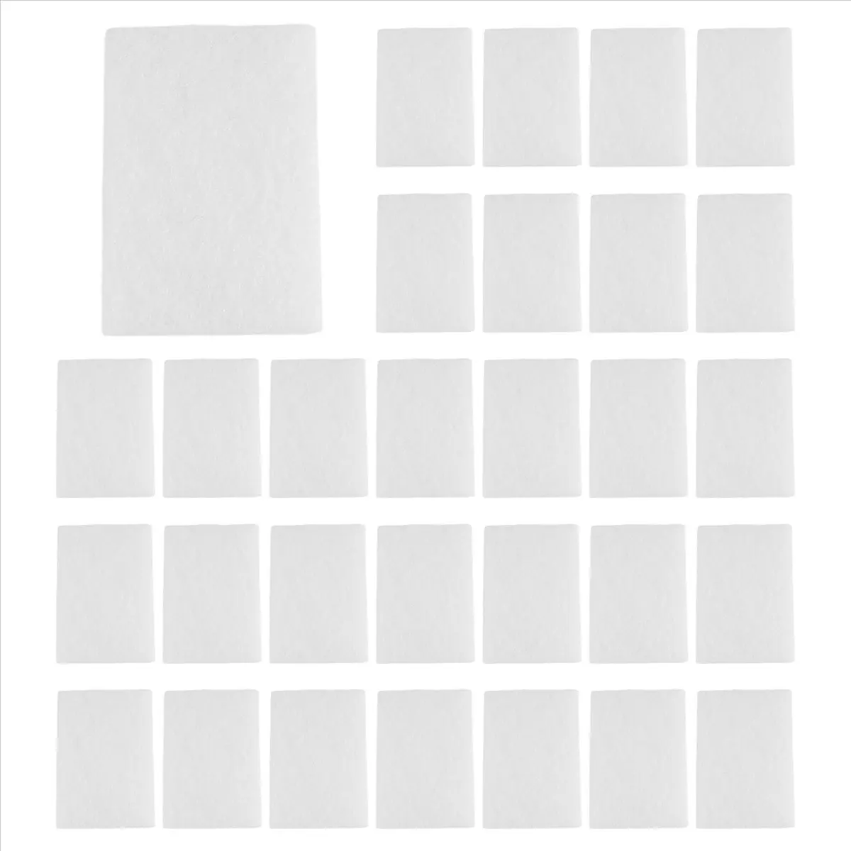 Budget-Friendly 30PCS HEPA Air Filter,Disposable Replacement Ventilator Filters Mask Wipes for