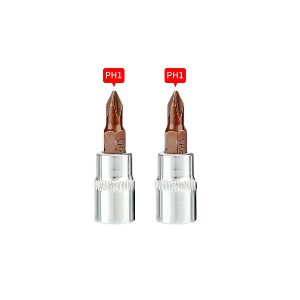 

Screwdriver Bit Socket Drive Wrench Bit 6.3mm Shank Repair Power Tool Cross Screwdriver For Electrician Mechanic Easy To Install