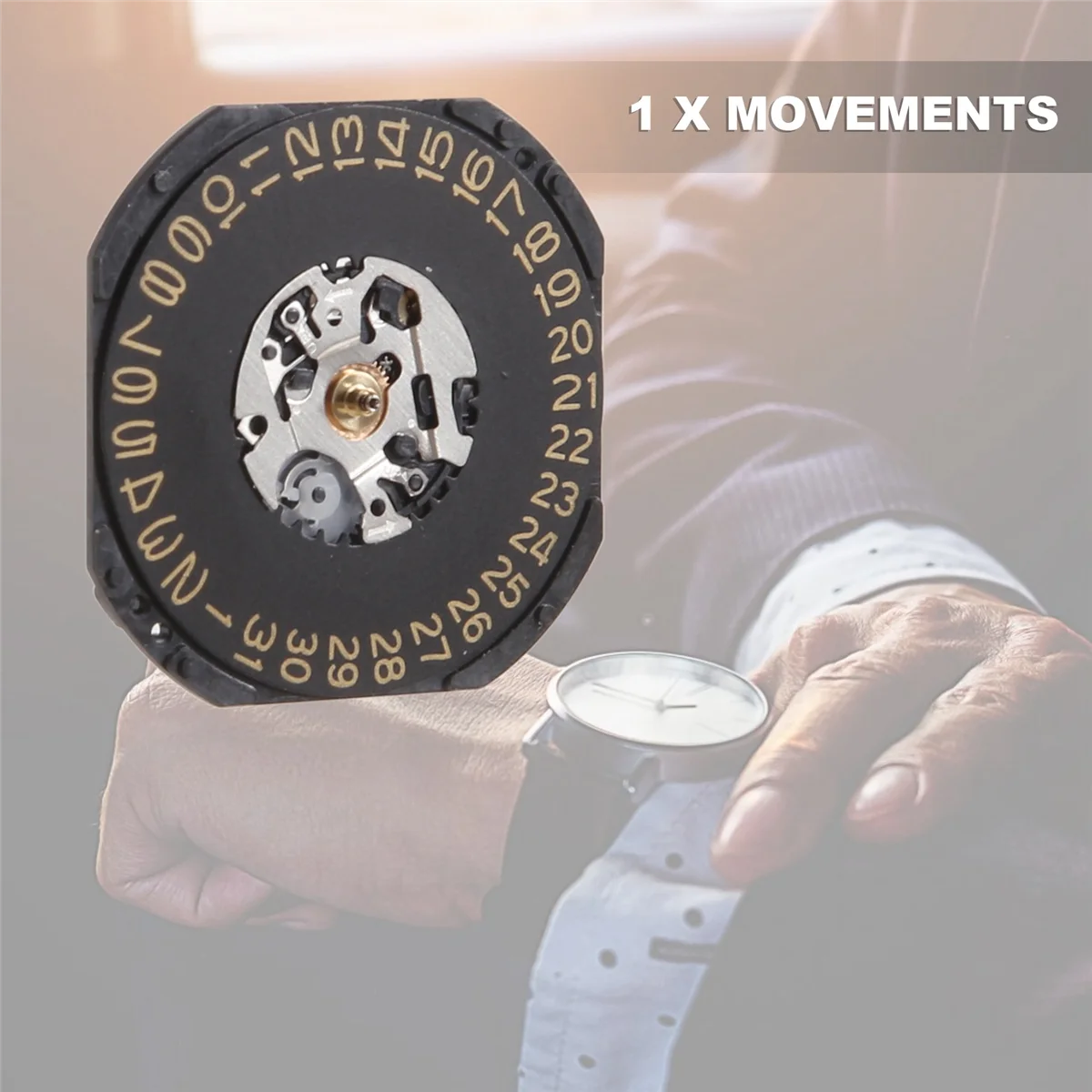 

Shop Now Quartz Watch Movement VX42 VX42E Date At 3'/4.5' Without Battery Watch Repair Parts Accessories
