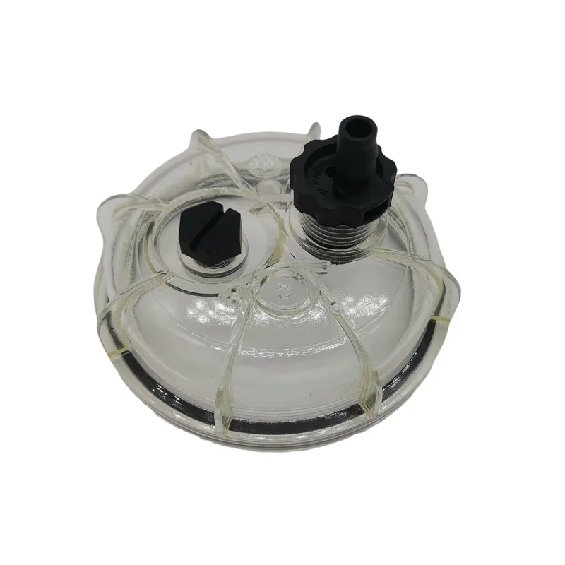 Water Collection Fuel Filter Bowl with Drain and Plug R45, R60, R90 for W10136,600136,RK211131311,P564750,RK2111301,3948395S